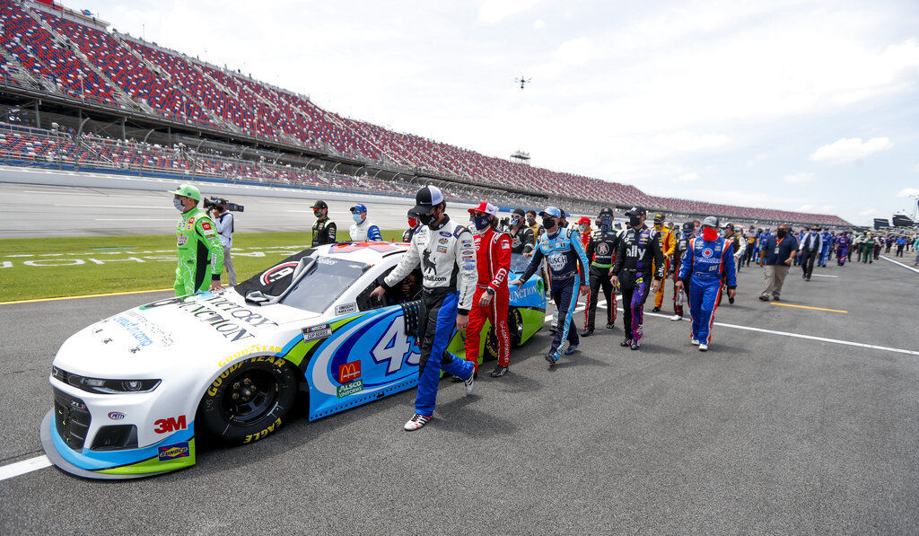 APTOPIX NASCAR Talladega Auto Racing